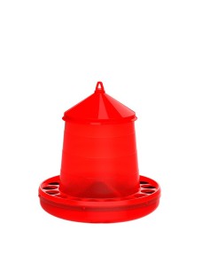 Tolva Plástica Roja