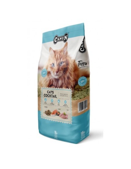 Canun Terra Cats Cocktail 4 Kg.