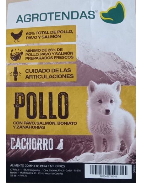 Agrotendas Cachorros Pollo