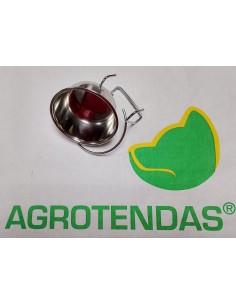 Comedero Loros Inox 2