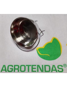 Comedero Loros Inox 2