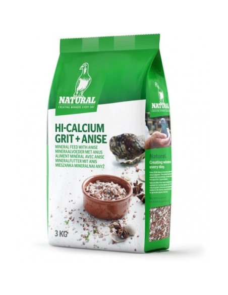 Grit Natulal al Anís Palomas 3 Kg.