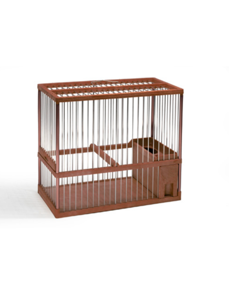 Jaula C-1 Marrón Plástica