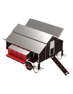 Gallinero Móvil con Kit de Desplazamiento Ref. 30970