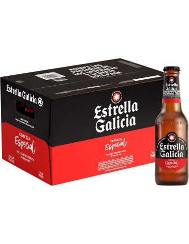 Cerveza Estrella Galicia Caja 24 unidades x 25 cl.