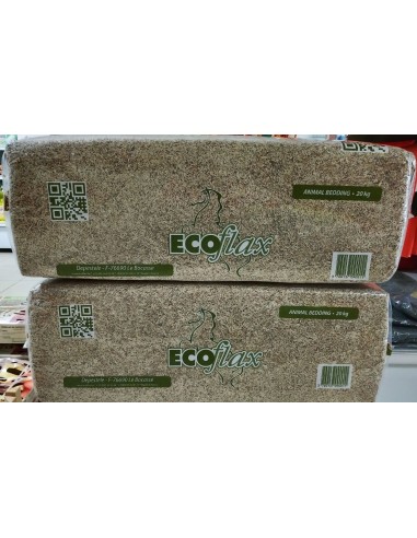 Paja de lino ECOFLAX 20 Kg.