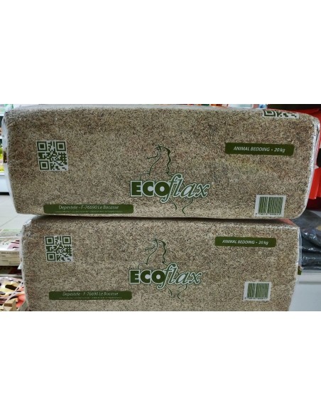 Paja de lino ECOFLAX 20 Kg.