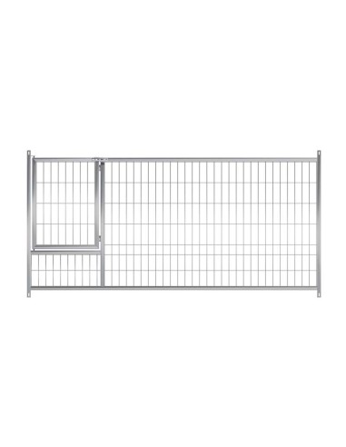 Frente Malla con Puerta 150 cm. Box Cachorros R. 70404