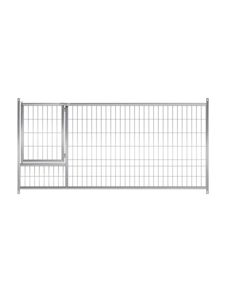 Frente Malla con Puerta 150 cm. Box Cachorros R. 70404